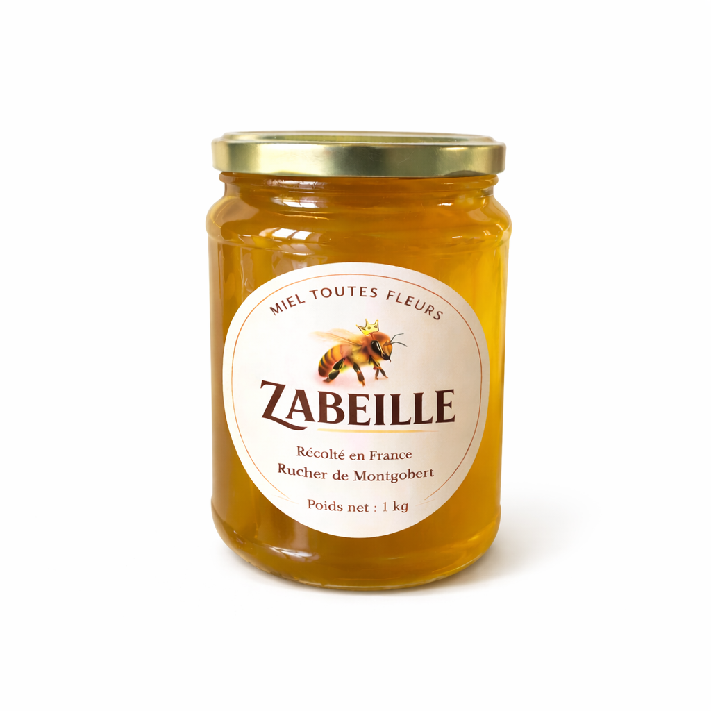 Miel toutes fleurs ÉTÉ- 1 kg - Montgobert (Aisne)