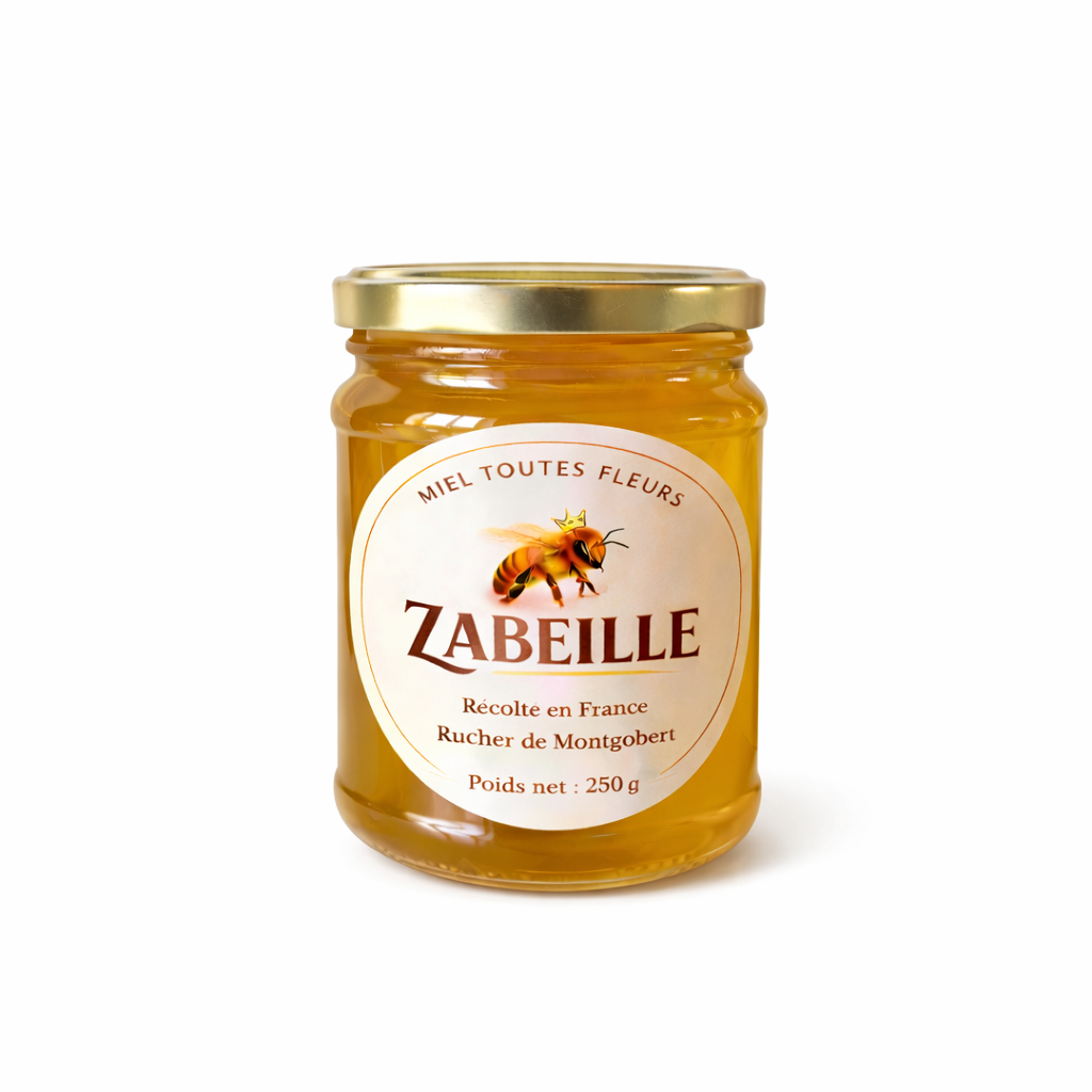Miel toutes fleurs ÉTÉ- 250 g - Montgobert (Aisne)